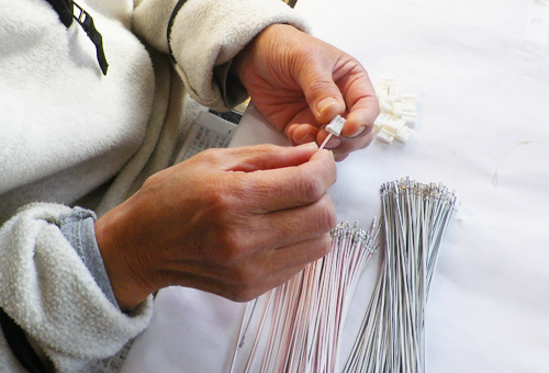 コネクター挿し